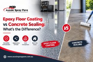 Epoxy Floor Coating vs Concrete Sealing