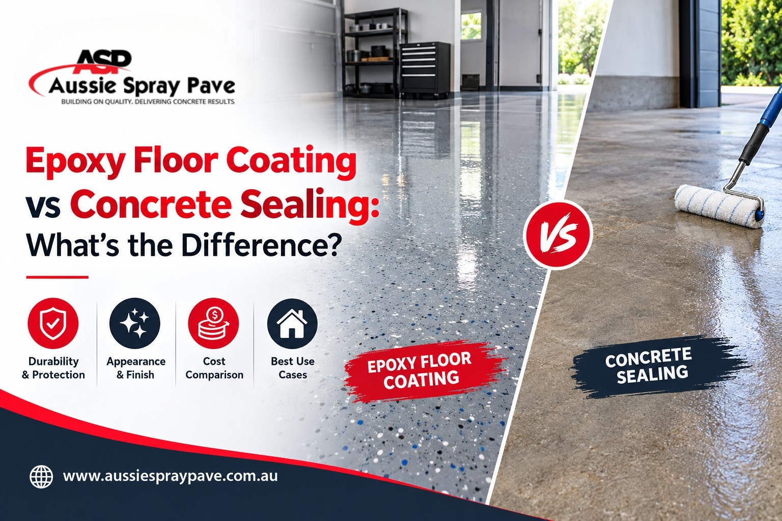 Epoxy Floor Coating vs Concrete Sealing