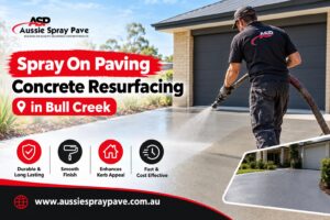 Spray On Paving Concrete Resurfacing in Bull Creek